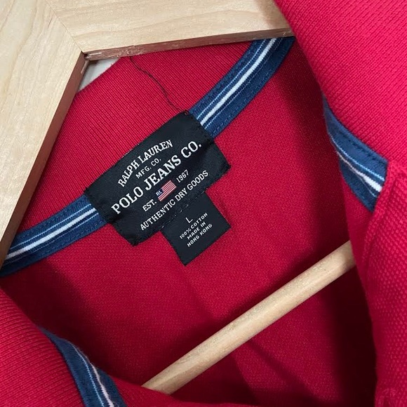 Vintage Ralph Lauren Polo American Flag Logo - Picture 3 of 3